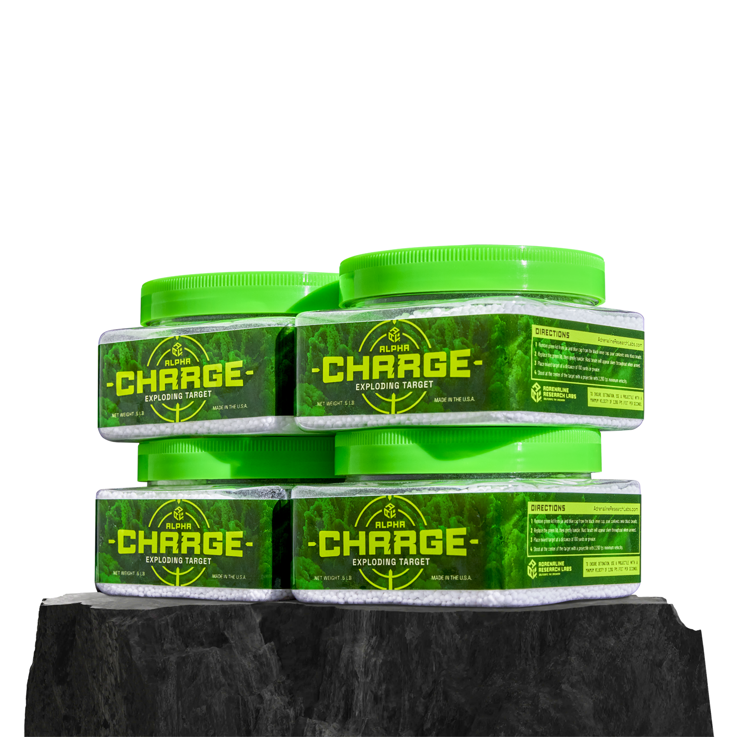 ARL Alpha Charge: 4 Half Pound Exploding Targets